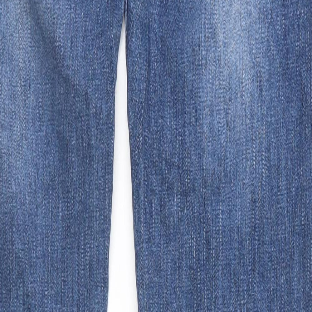 Bershika Womens Blue Skinny Jeans Size 10 L30 in