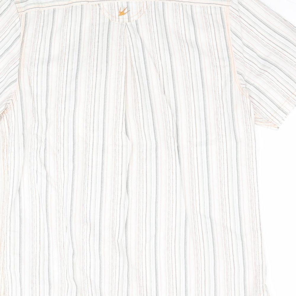 Debenhams Mens Multicoloured Striped Button-Up Size S