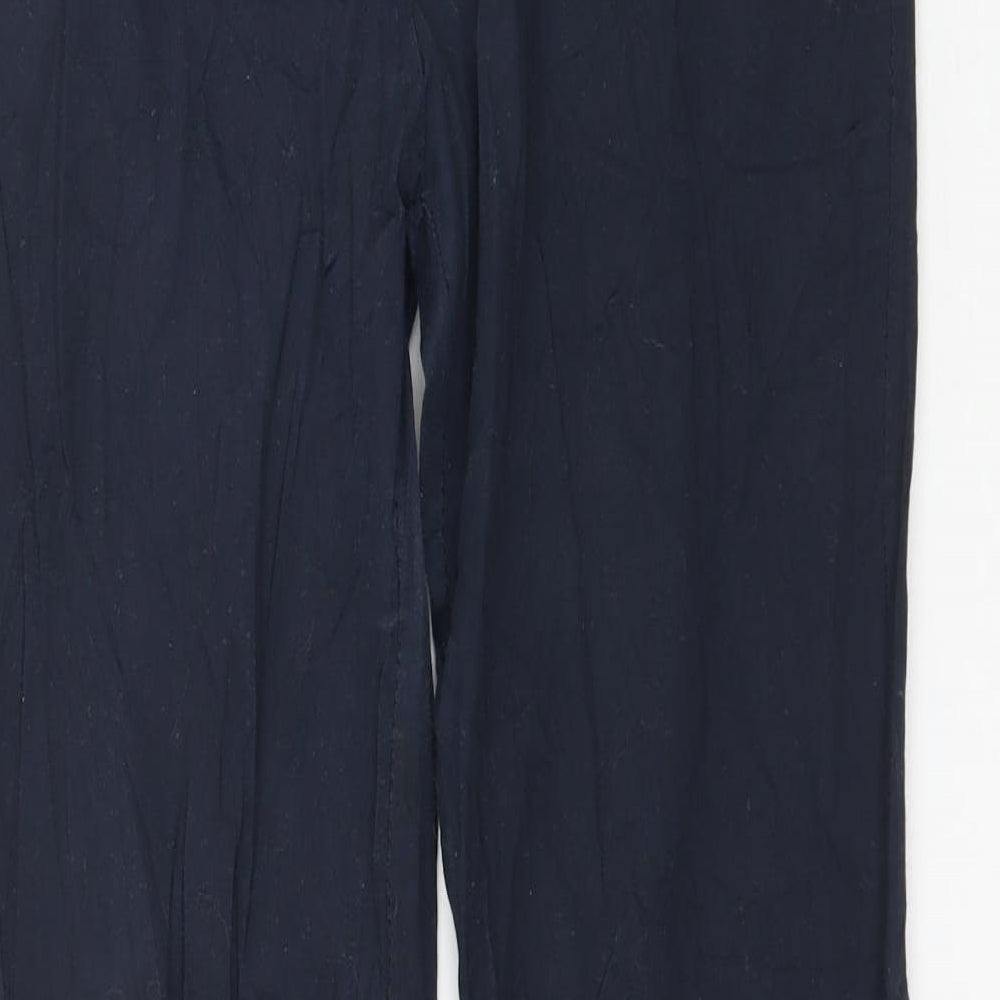 Preworn Womens Blue Trousers Size L L29 in