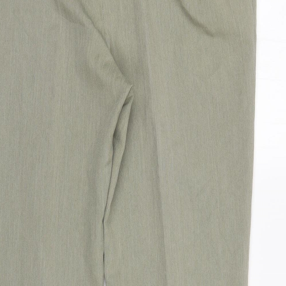 Alica Womens Green Trousers Size 22 L27 in