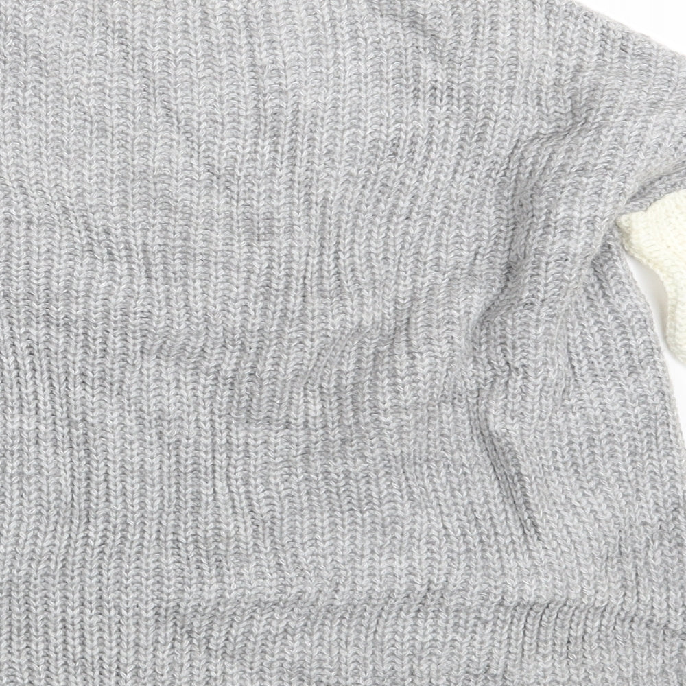 NEXT Womens Multicoloured Knit Pullover Jumper Size XS