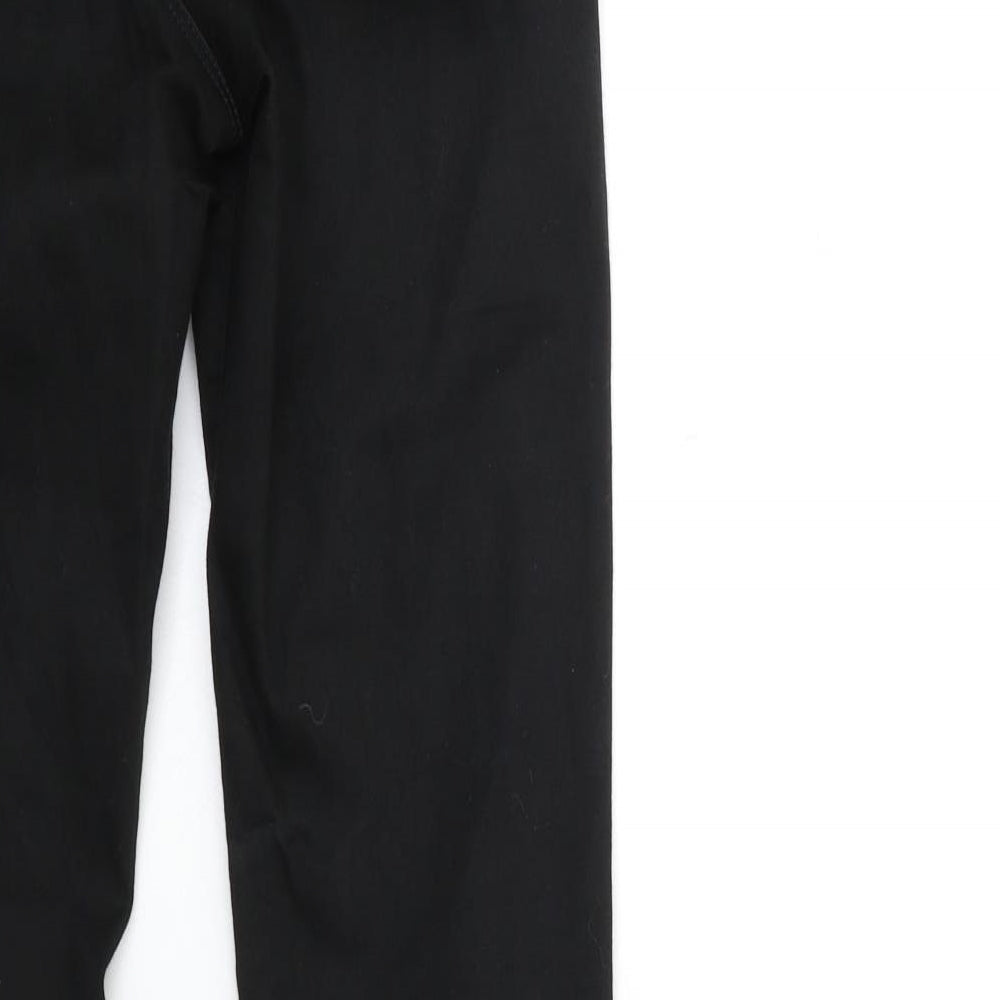 Preworn Womens Black Denim Skinny Jeans Size 28 in L30 in