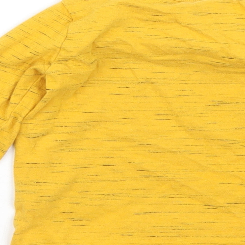 F&F Girls Yellow Basic T-Shirt Size 9-12 Months