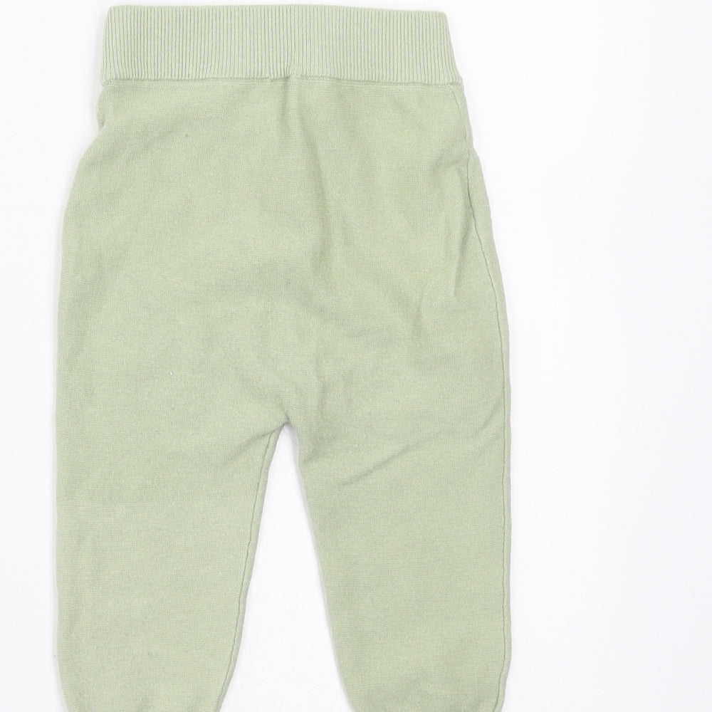 George Baby Green Jogger Trousers Size 12-18 Months