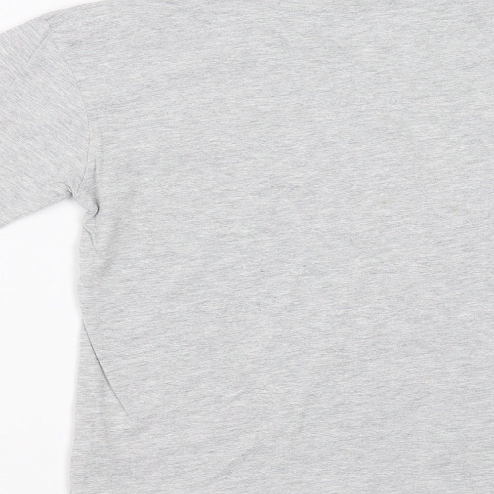 Very Boys Grey Basic T-Shirt Size 11 Years