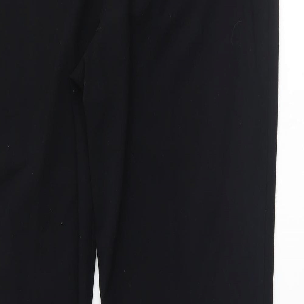 Marks and Spencer Womens Black Trousers Size 14 L30 in
