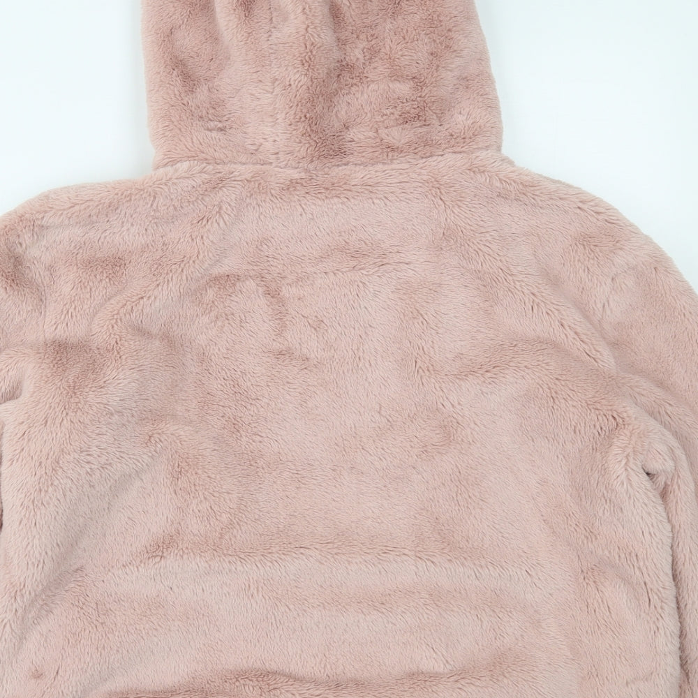 Primark Womens Pink Overcoat Coat Size L