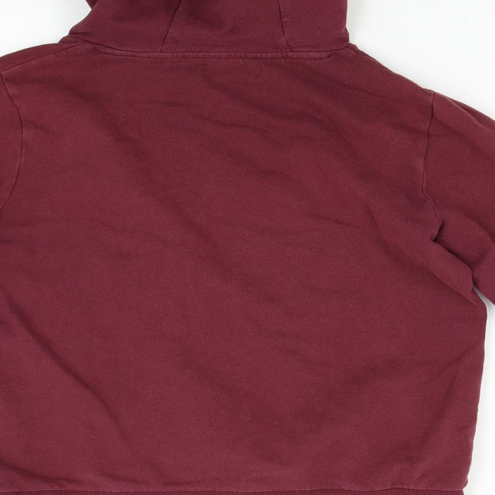 NEXT Boys Red Pullover Hoodie Size M - Flossin