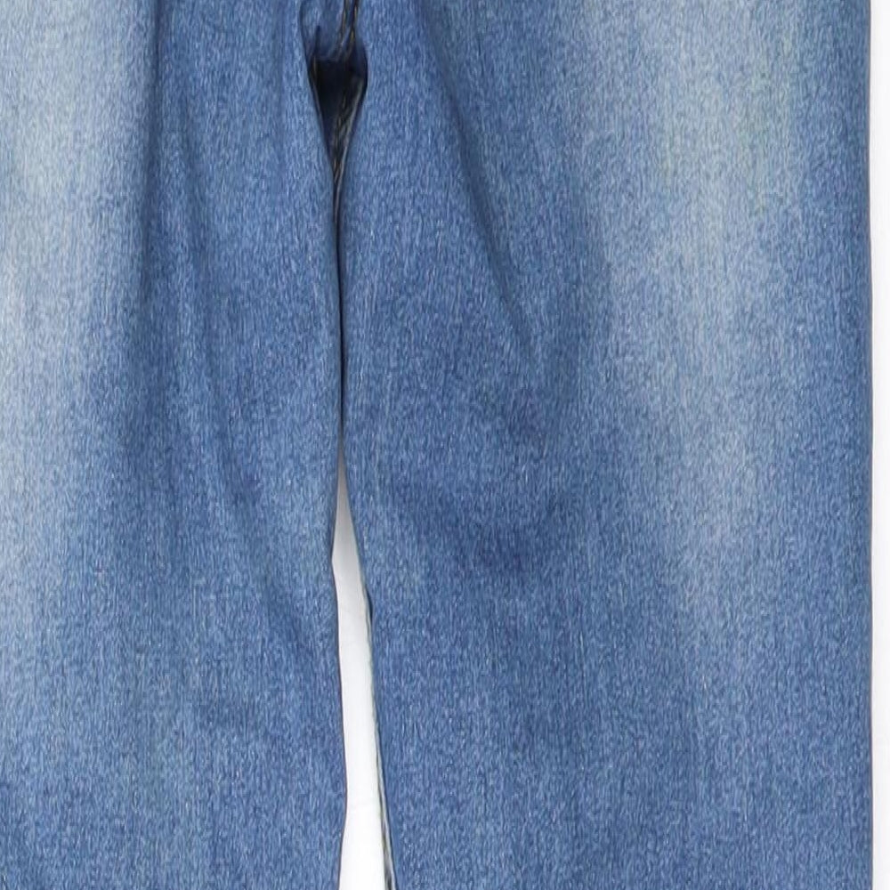 Preworn Womens Blue Skinny Jeans Size 25 in L26.5 in