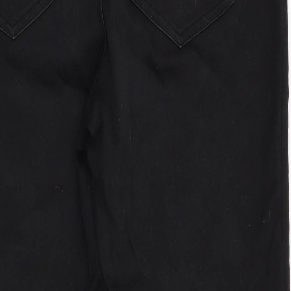 Bass Womens Black Straight Jeans Size 8 L27 in