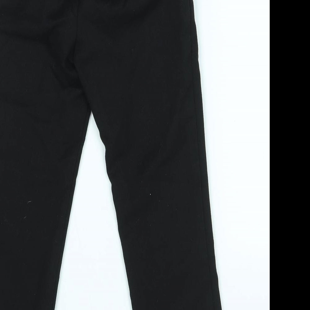 F&F Boys Black Chino Trousers Size 5-6 Years