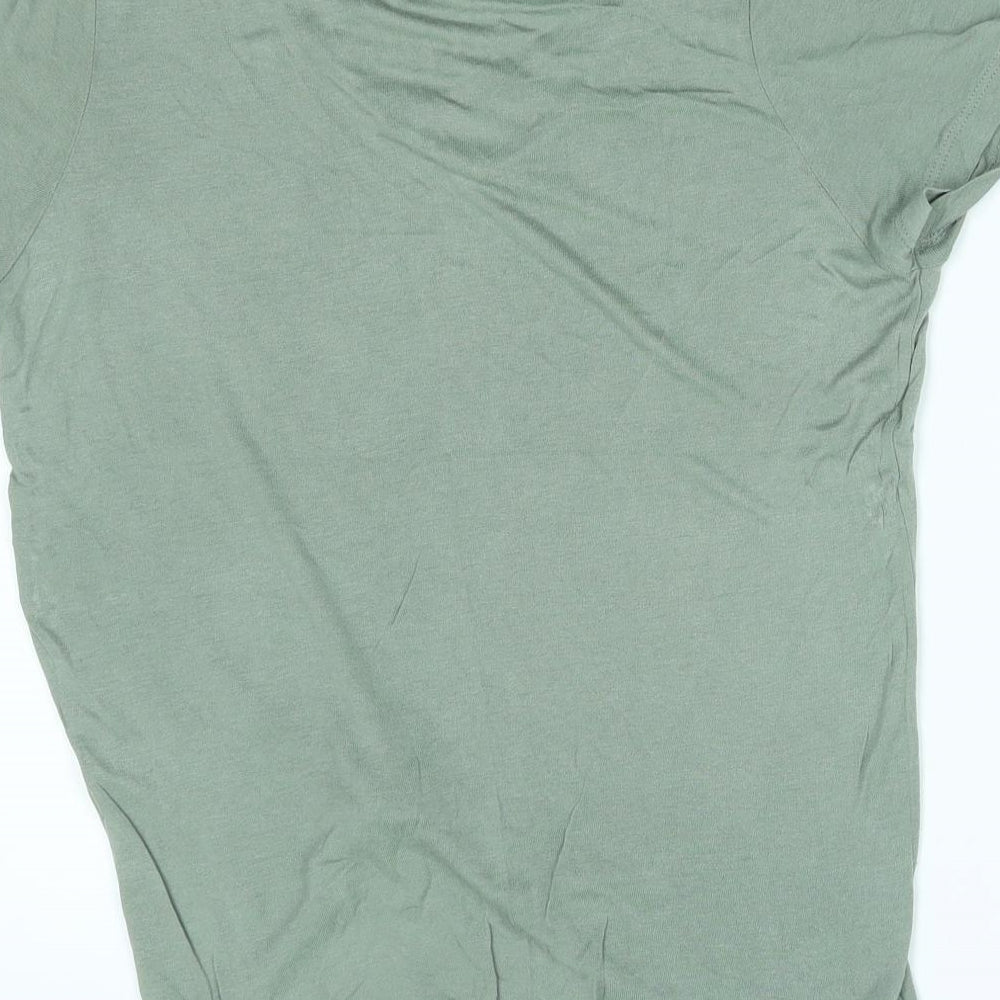 Atmosphere Womens Green Basic T-Shirt Size 12