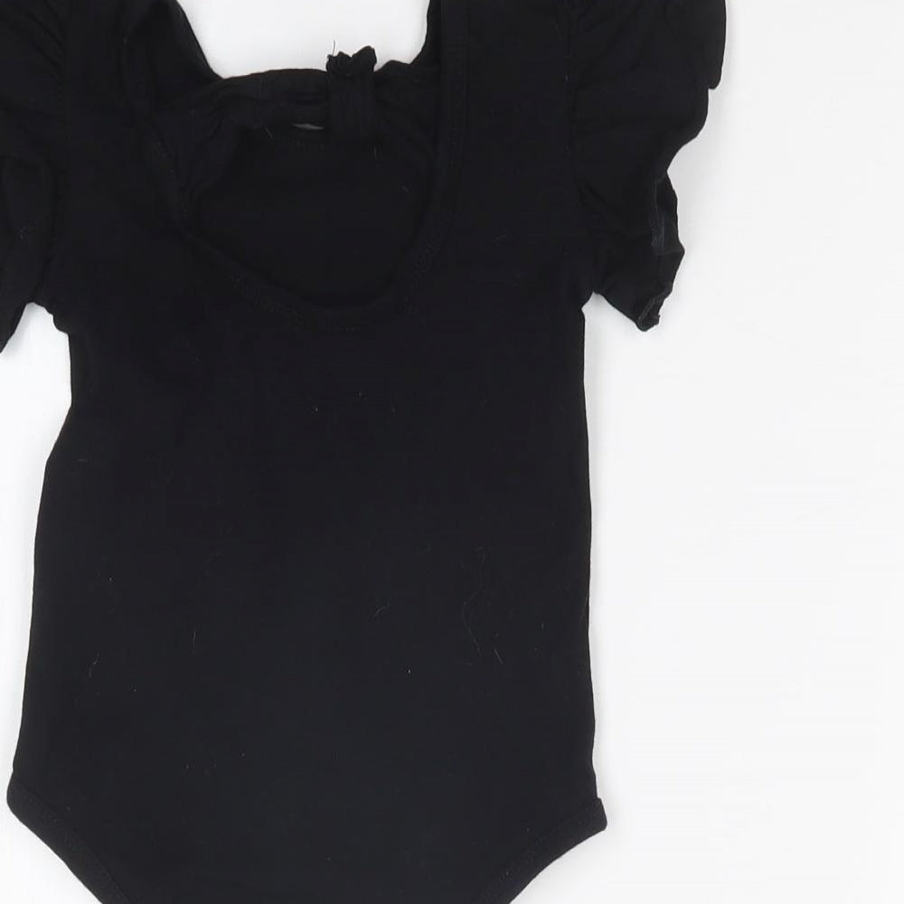 Preworn Girls Black Babygrow One-Piece - HALLOWEEN