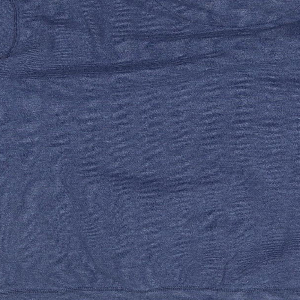 Nutmeg Mens Blue Pullover Sweatshirt Size L