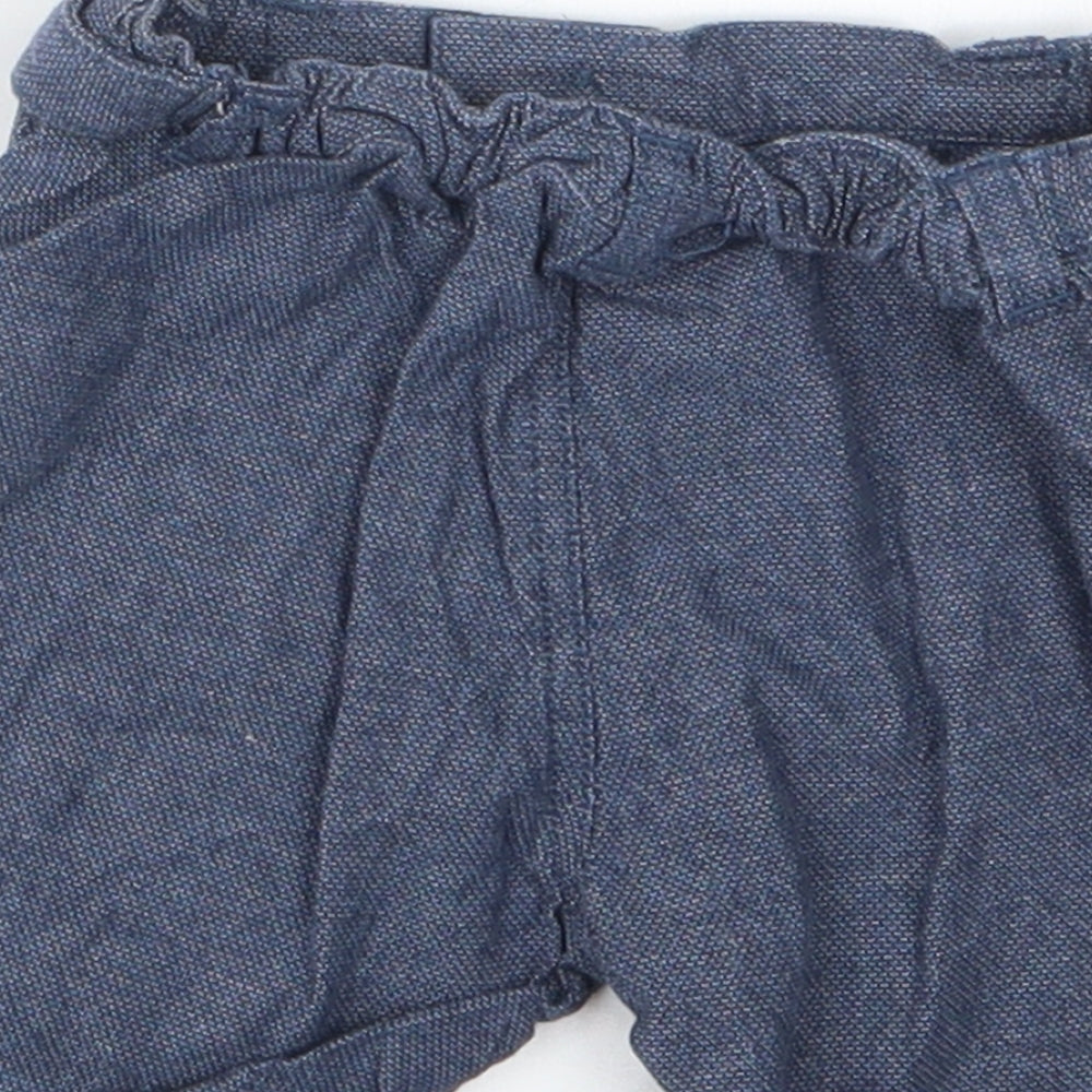 Mini Club Boys Blue Cropped Trousers Size 3-6 Months