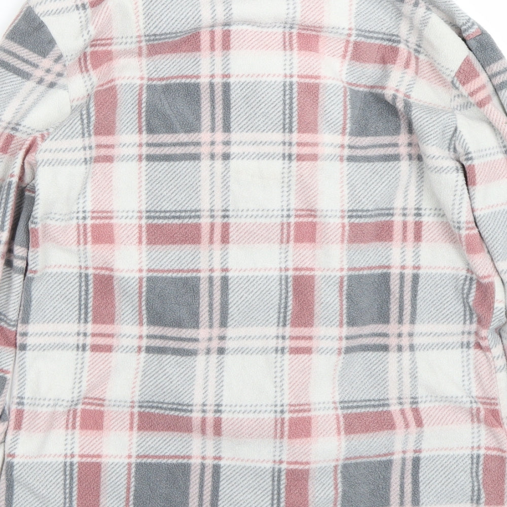 NEXT Womens Pink Check Cami Pyjama Top Size S