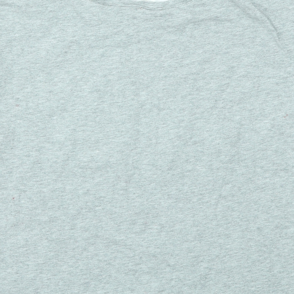 Gap Girls Grey Geometric Basic T-Shirt Size L