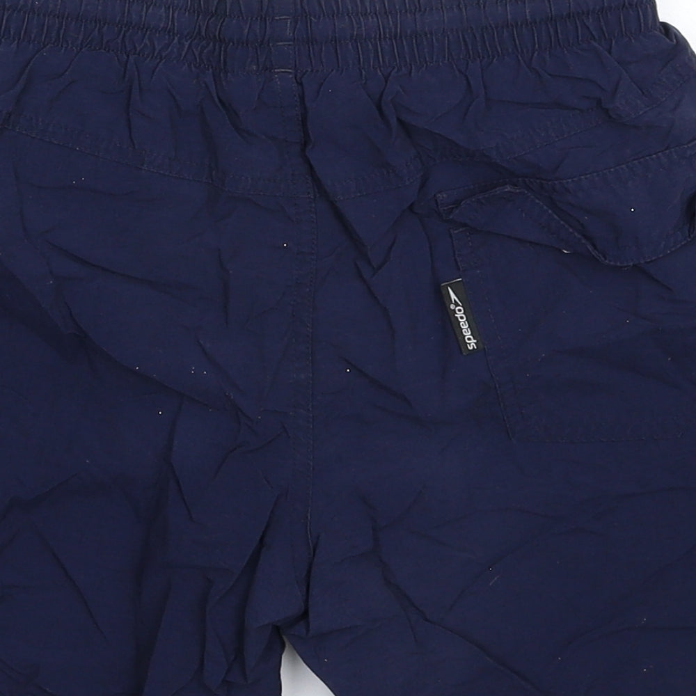 Speedo Boys Blue Bermuda Shorts Size L