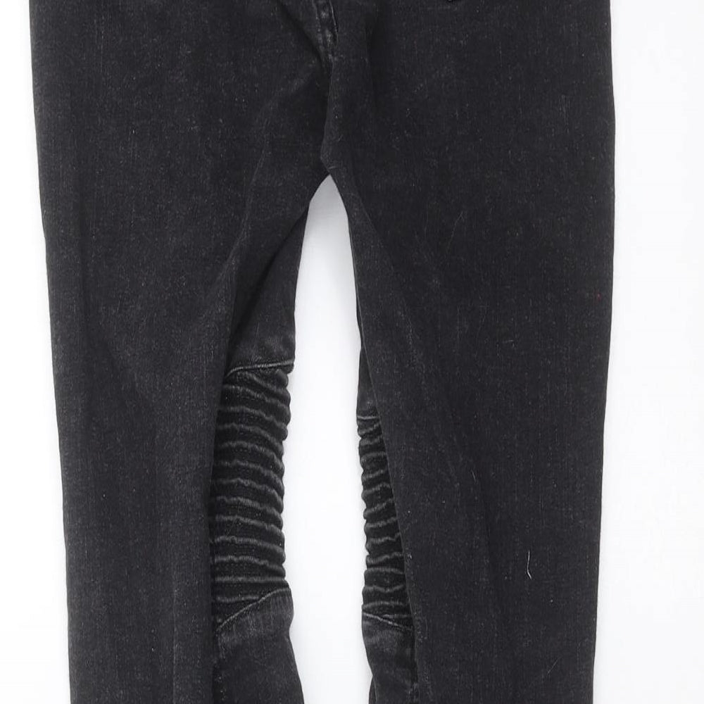Marks and Spencer Womens Grey Denim Skinny Jeans Size 10 L27 in