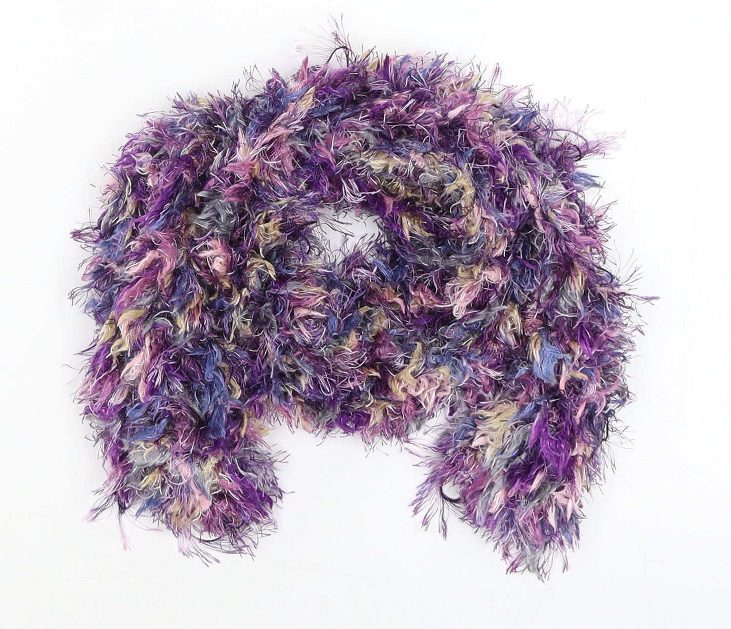 Preworn Womens Purple Scarf