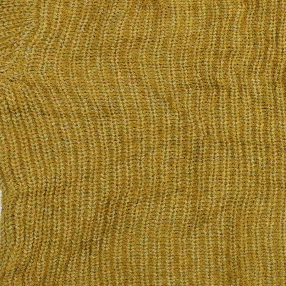 Marks and Spencer Womens Yellow Pullover Jumper Size 8
