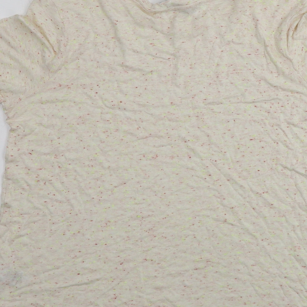 NEXT Womens Beige Basic T-Shirt Size 12