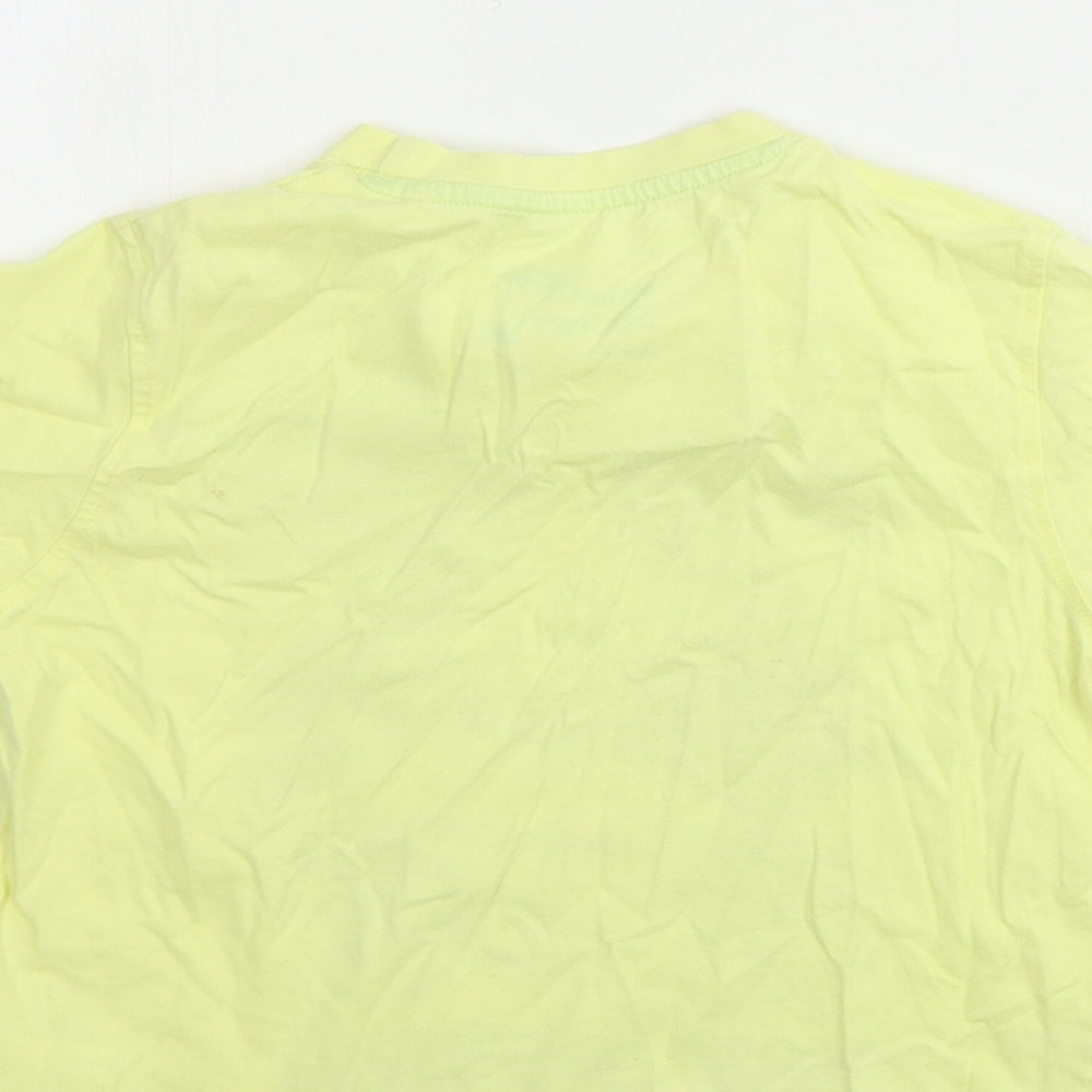 Matalan Boys Yellow Basic T-Shirt Size 4-5 Years