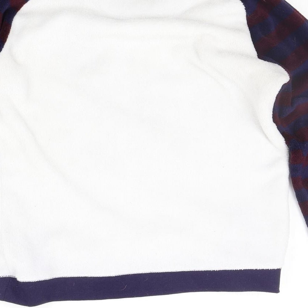 LOVE TO LOUNGE Womens White Solid Top Pyjama Top Size S - HARRY POTTER