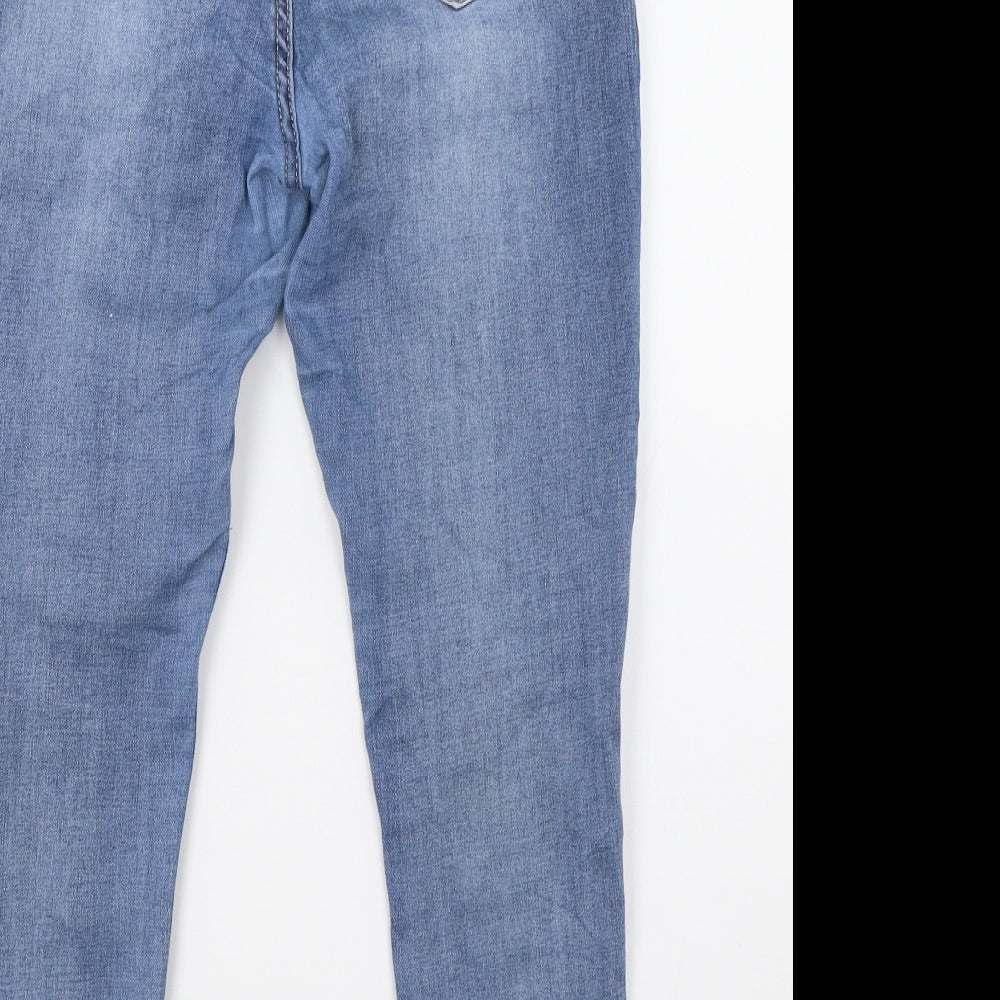 vs miss Womens Blue Denim Skinny Jeans Size 12 L28 in