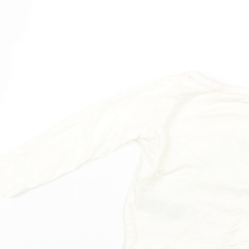 Marks and Spencer Baby White Basic T-Shirt Size 6-9 Months