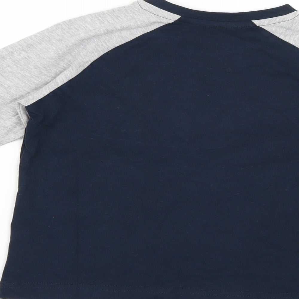 Matalan Boys Multicoloured Basic T-Shirt Size 6 Years