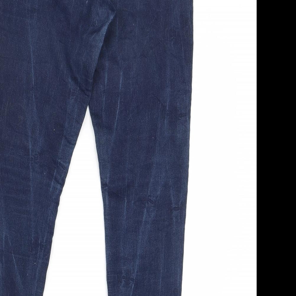 bulkish Womens Blue Denim Skinny Jeans Size 27 in L34 in