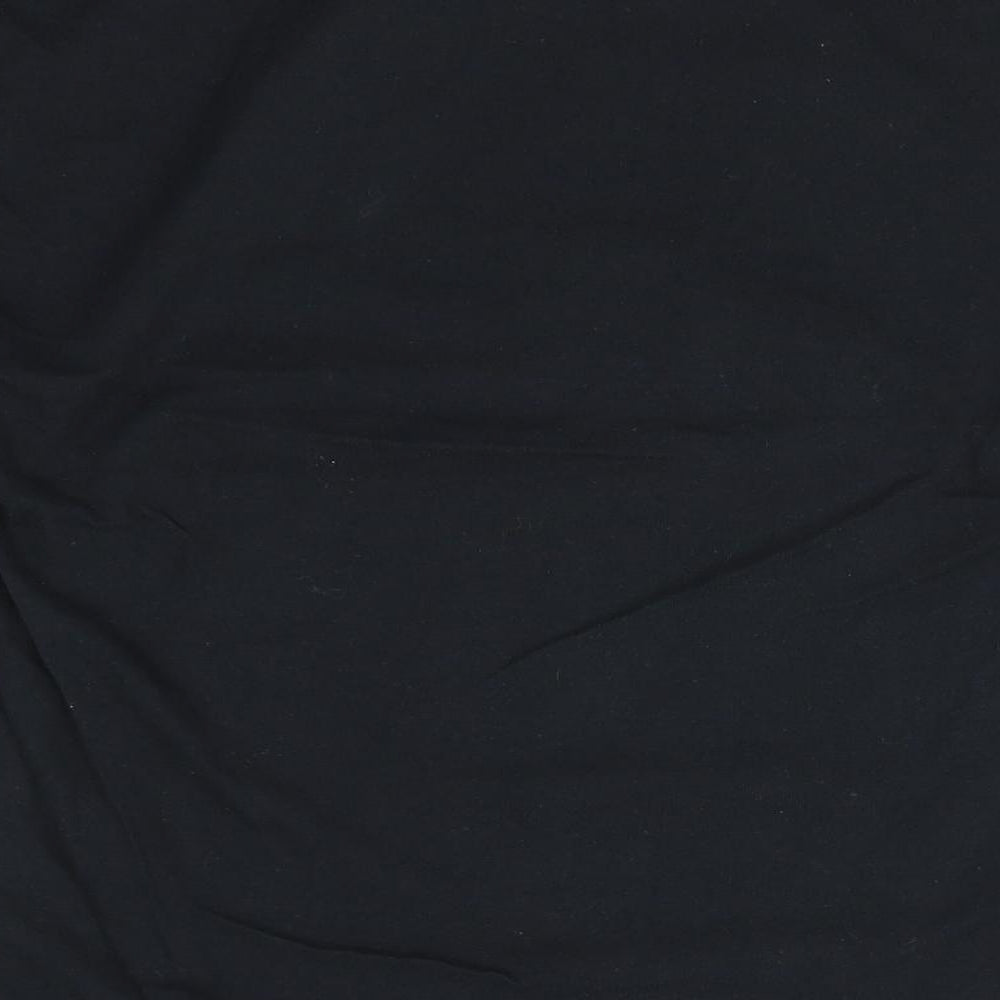 Gildan Boys Black Basic T-Shirt Size S - Cobra Mai