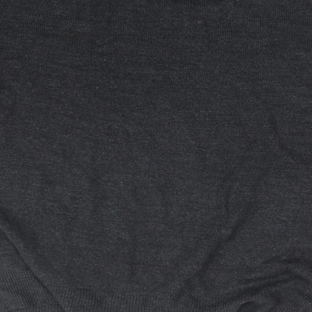 Cedar Wood State Mens Grey Pullover Sweatshirt Size L