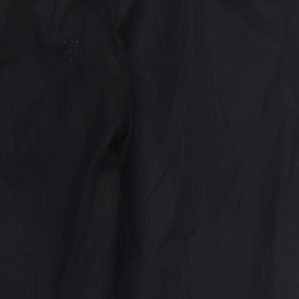Marks and Spencer Womens Black Trousers Size 12 L26 in