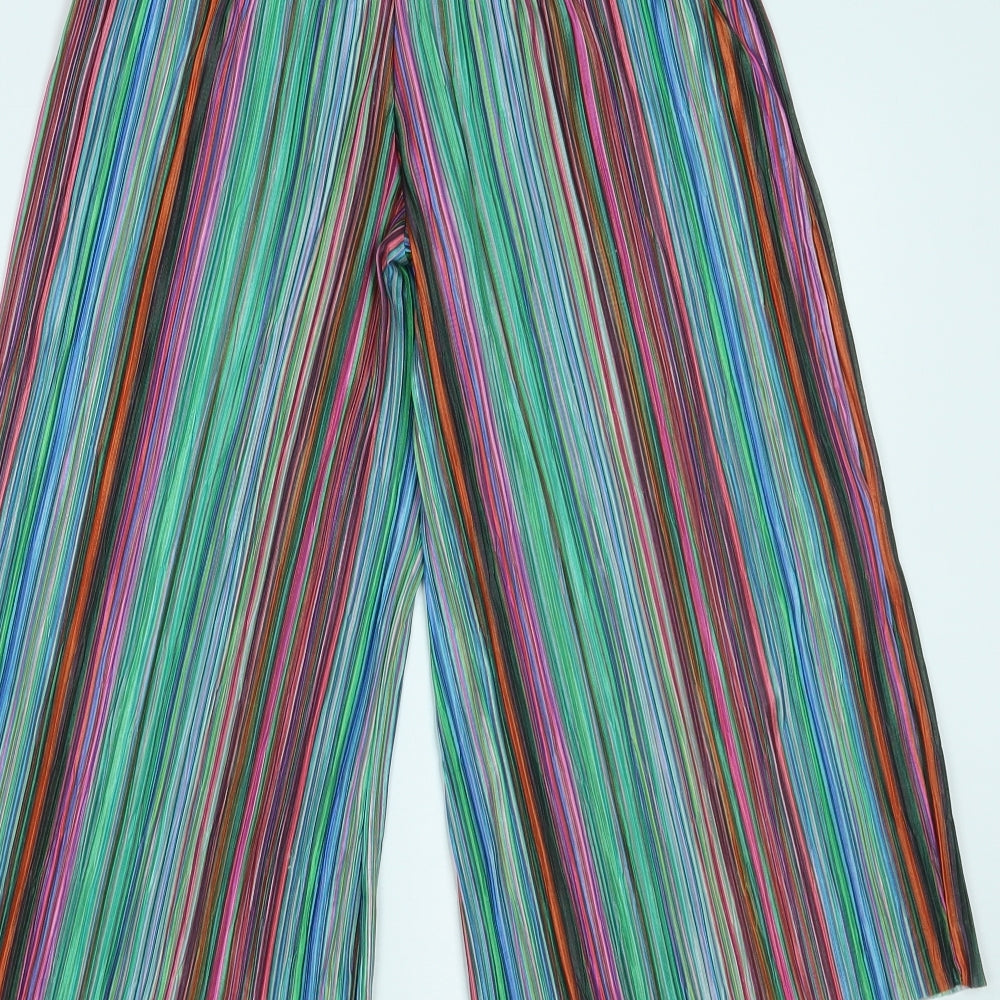 Miss evie Girls Multicoloured Striped Trousers Size 11-12 Years