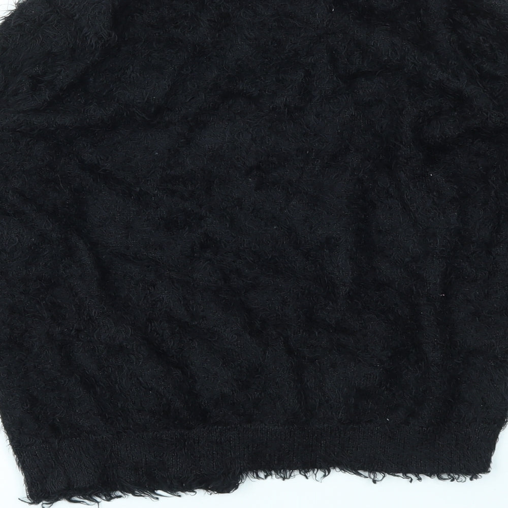NEXT Womens Black Cardigan Jumper Size 8