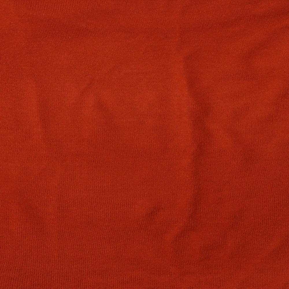 Bonmarché Womens Orange Pullover Sweatshirt Size M