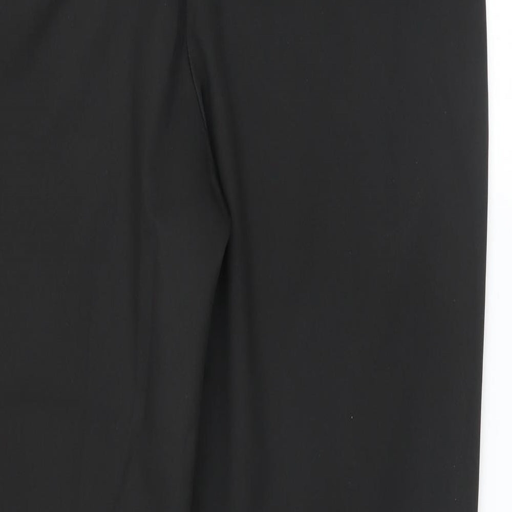 Studio Mouthy Womens Black Trousers Size 12 L24 in