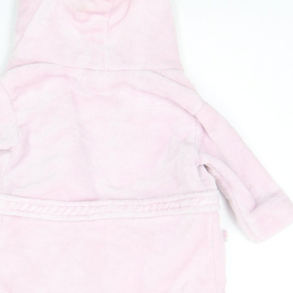 Babytown Baby Pink Solid Gown Size 6-9 Months