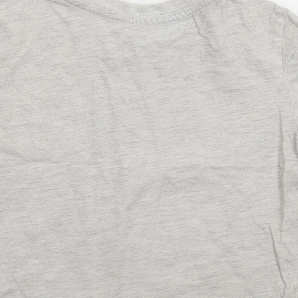 Primark Girls Grey Basic T-Shirt Size 2-3 Years