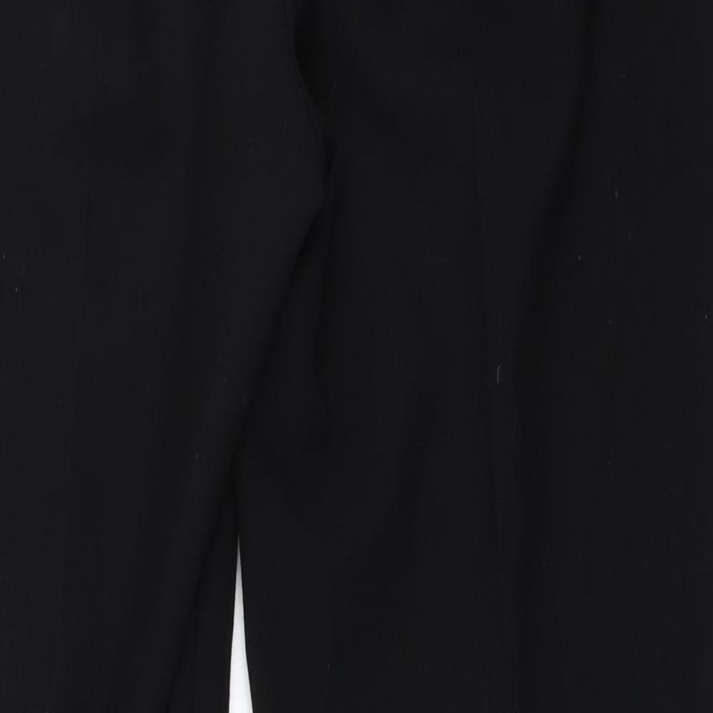 Marks and Spencer Womens Black Trousers Size 31 in L31 in