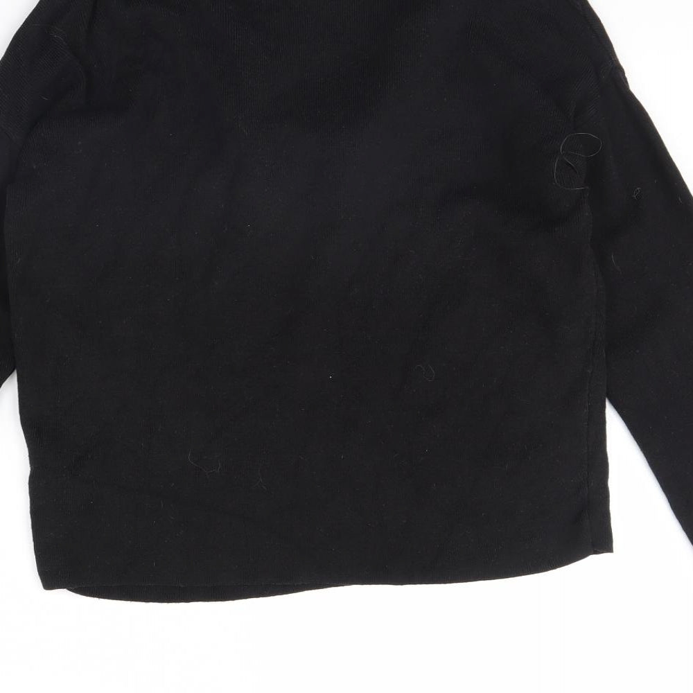 New Look Womens Black Pullover Jumper Size L