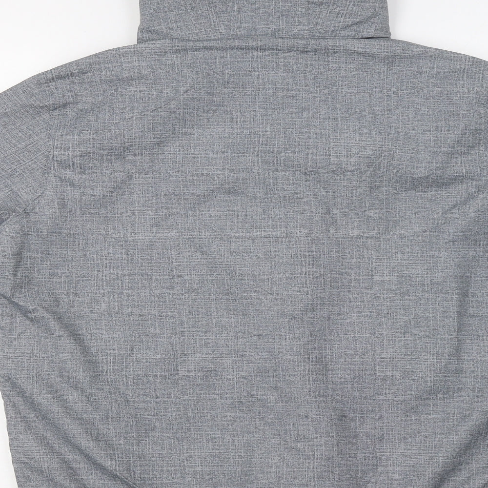 Primark Boys Grey Windbreaker Jacket Size 13-14 Years