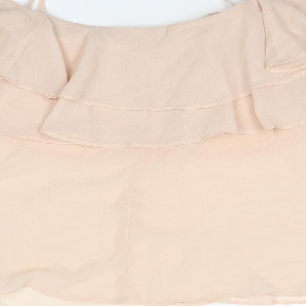 Atmosphere Womens Pink Basic T-Shirt Size 12