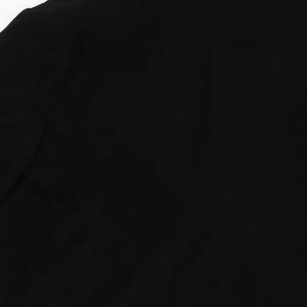 Etam Womens Black Overcoat Coat Size 26