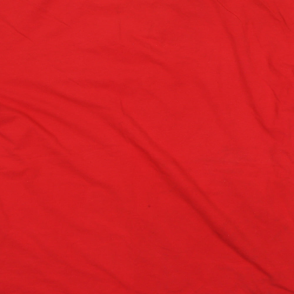 Polo Ralph Lauren Womens Red Basic T-Shirt Size XL