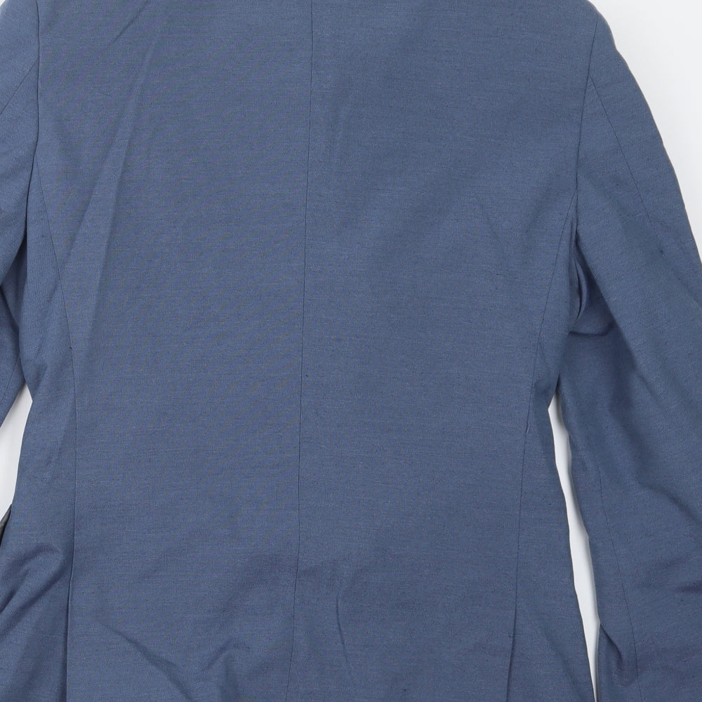 NEXT Mens Blue Jacket Suit Jacket Size 34