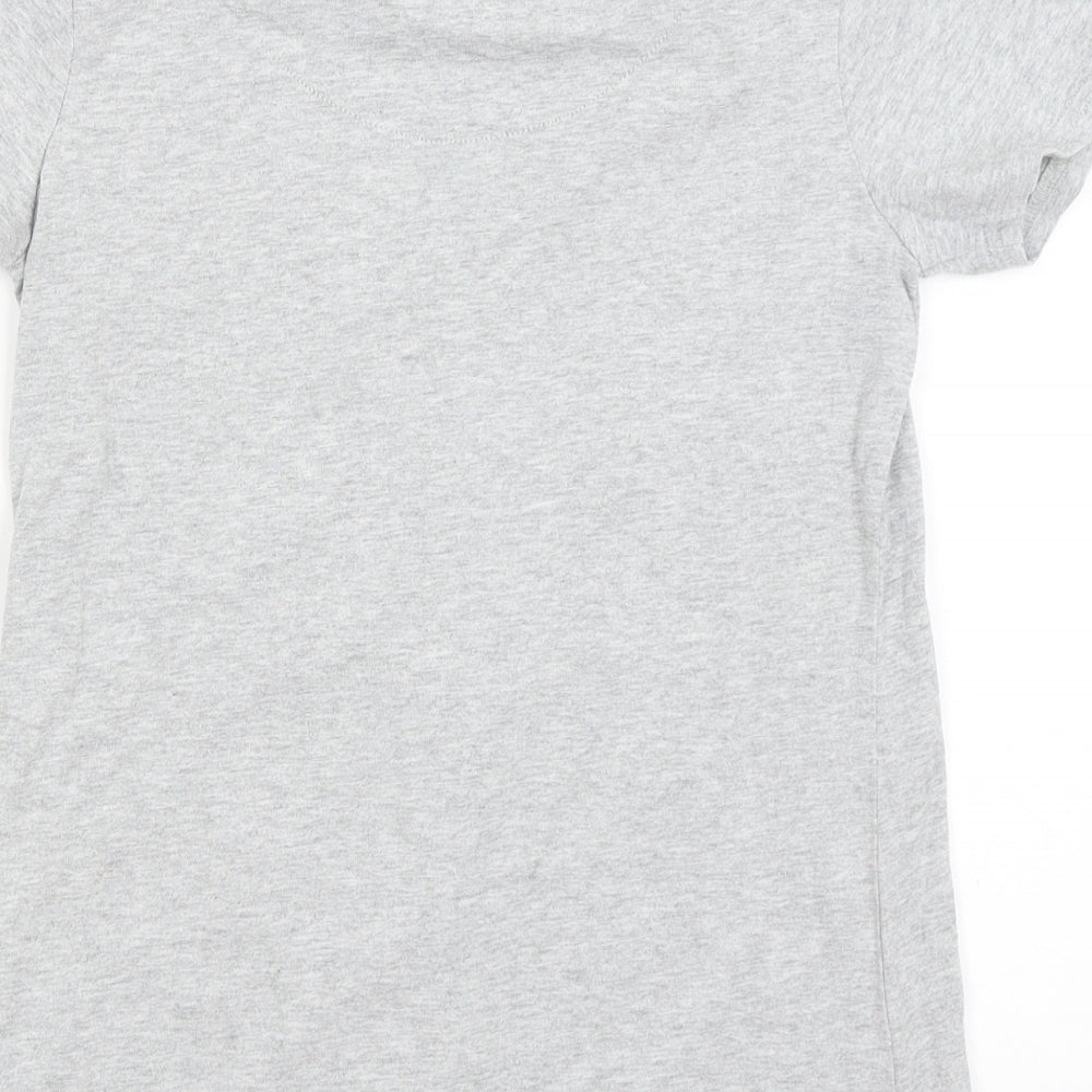 NEXT Girls Grey Basic T-Shirt Size 13 Years - Be Nice
