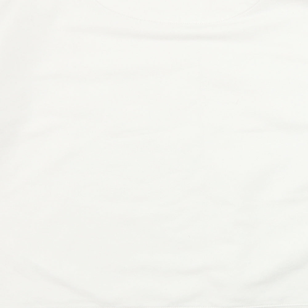 NEXT Womens White Pullover Jumper Size M